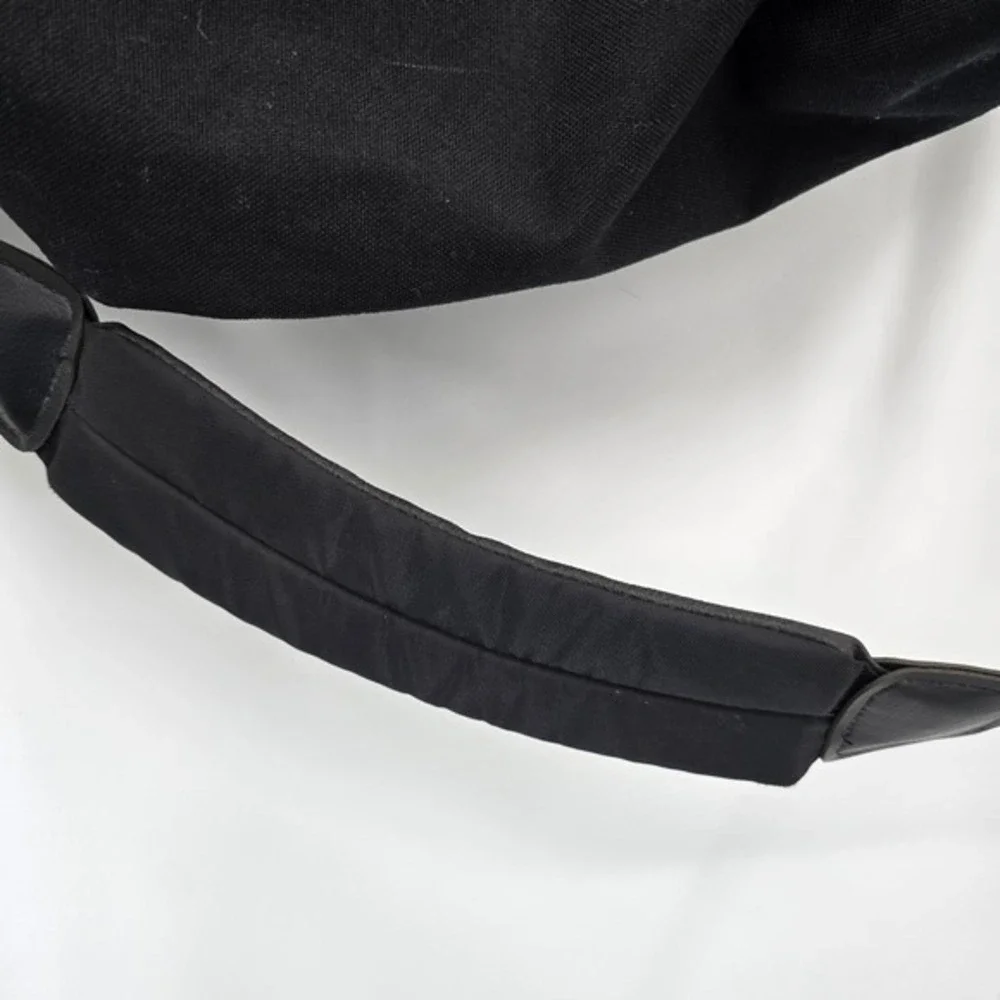 L.L.Bean Black Duffel Bag Weekend‎ Travel Bag With Initials JAW